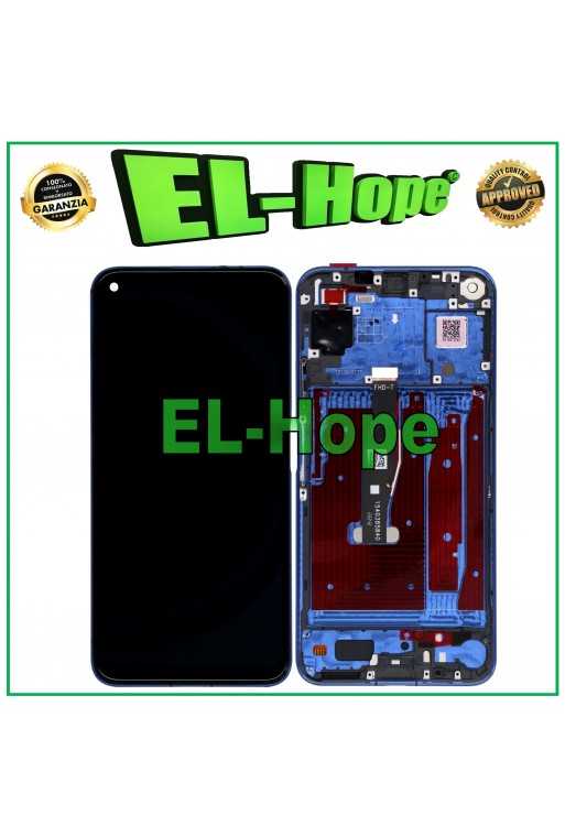 DISPLAY TOUCH PER HUAWEI NOVA 5T YAL-L21 L61 L71 / HONOR 20 YAL-AL00 FRAME BLU DISPLAY TOUCH PER HUAWEI NOVA 5T YAL-L21 L61 L71 / HONOR 20 YAL-AL00 FRAME BLU