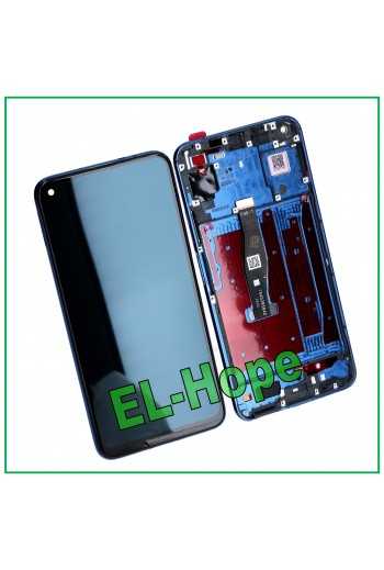 DISPLAY TOUCH PER HUAWEI NOVA 5T YAL-L21 L61 L71 / HONOR 20 YAL-AL00 FRAME BLU