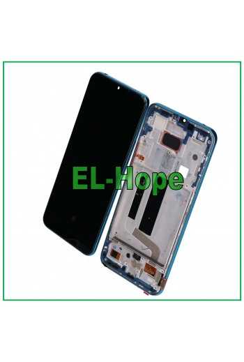 DISPLAY LCD FRAME OLED PER XIAOMI MI 10 LITE M2002J9G M2002J9E TOUCH SCREEN BLU