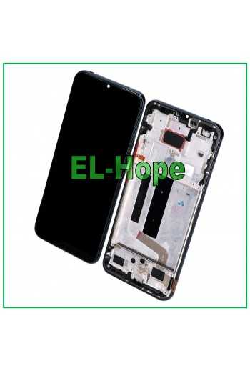 DISPLAY LCD FRAME TFT PER XIAOMI MI 10 LITE M2002J9G M2002J9E TOUCH SCREEN NERO