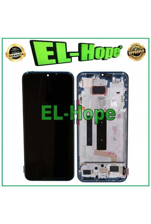 DISPLAY LCD FRAME TFT PER XIAOMI MI 10 LITE M2002J9G M2002J9E TOUCH SCREEN BLU DISPLAY LCD FRAME TFT PER XIAOMI MI 10 LITE M2002J9G M2002J9E TOUCH SCREEN BLU