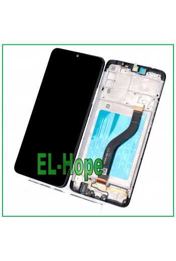 DISPLAY LCD + FRAME PARI ORIGINALE SAMSUNG GALAXY A20S SM A207 TOUCH SCREEN