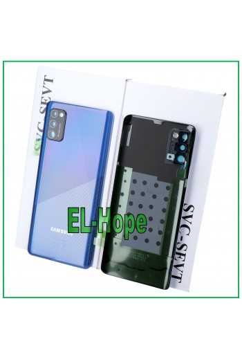 SCOCCA POSTERIORE ORIGINALE SAMSUNG GALAXY A41 SM-A415 BACK COVER VETRO BLU