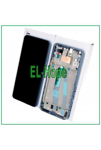 DISPLAY LCD ORIGINALE FRAME XIAOMI MI 11 LITE 4G 5G NE M2101K9AG TOUCH VETRO BLU