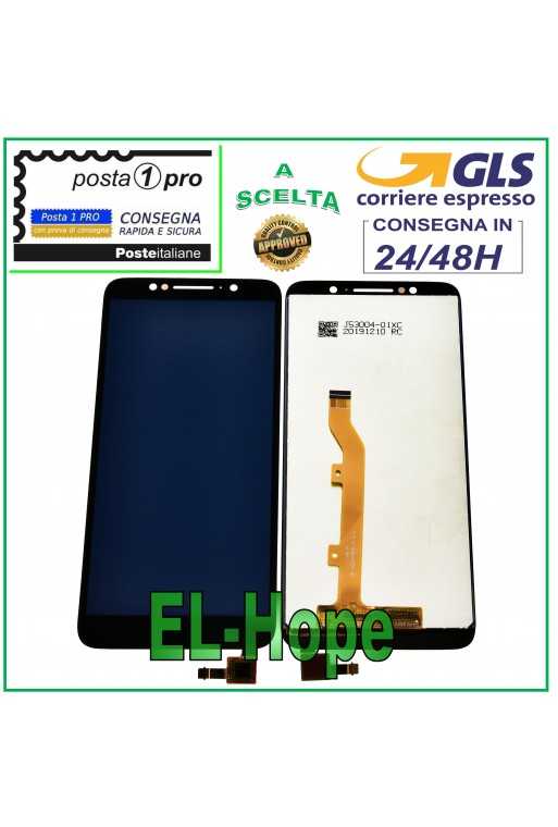 DISPLAY LCD TOUCH SCREEN PER ALCATEL 1C 2019 OT 5009 OT-5009D SCHERMO VETRO NERO DISPLAY LCD TOUCH SCREEN PER ALCATEL 1C 2019 OT 5009 OT-5009D SCHERMO VETRO NERO