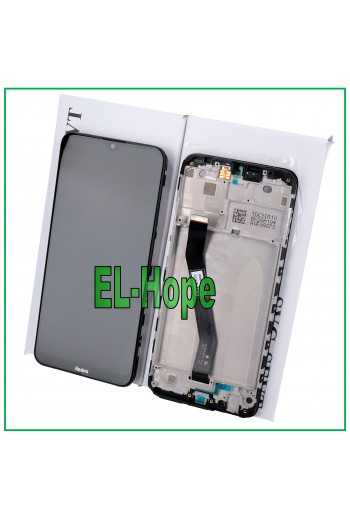 DISPLAY LCD + FRAME ORIGINALE XIAOMI REDMI 8 M1908C3IG TOUCH SCREEN VETRO NERO
