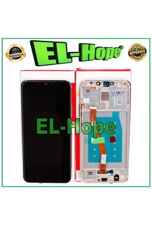 DISPLAY TOUCH FRAME PARI ORIGINALE SERVICE HUAWEI MATE 20 LITE SNE-LX1 AL00 ORO DISPLAY TOUCH FRAME PARI ORIGINALE SERVICE HUAWEI MATE 20 LITE SNE-LX1 AL00 ORO