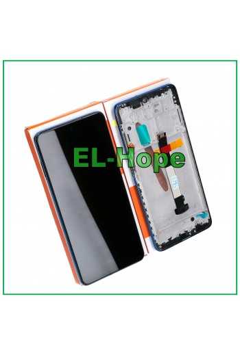 DISPLAY TOUCH + FRAME PARI ORIGINALE SERVICE XIAOMI POCO X3 M2007J20CT BLU