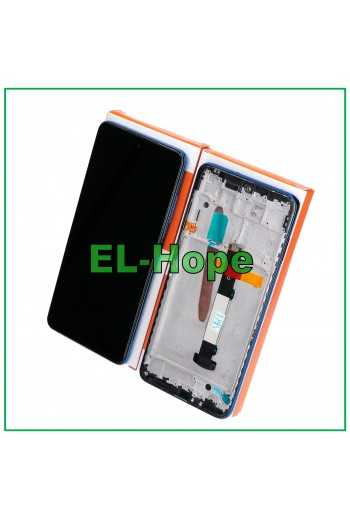 DISPLAY TOUCH + FRAME PARI ORIGINALE SERVICE XIAOMI POCO X3 M2007J20CT BLU
