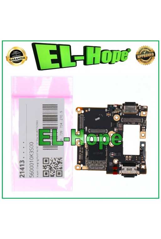 CONNETTORE DI RICARICA DOCK ORIGINALE SERVICE XIAOMI MI 11T /11T PRO 2107113SG CONNETTORE DI RICARICA DOCK ORIGINALE SERVICE XIAOMI MI 11T /11T PRO 2107113SG