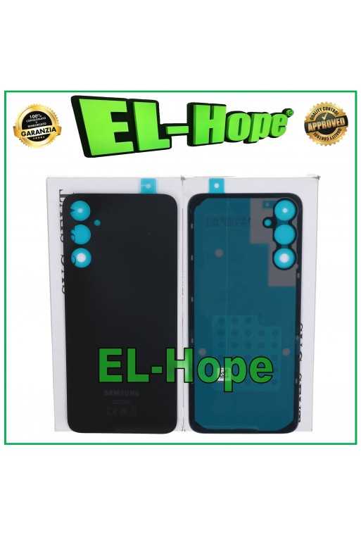 COPRI BATTERIA ORIGINALE SAMSUNG GALAXY A05S SM-A057 SCOCCA POSTERIORE NERO