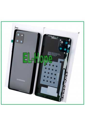 COPRI BATTERIA ORIGINALE SAMSUNG GALAXY NOTE 10 LITE SM-N770 BACK COVER NERO