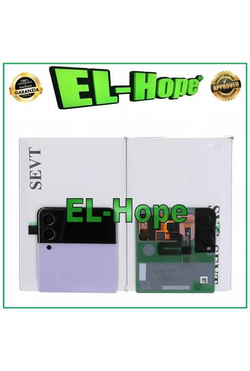 VETRO POSTERIORE SUPERIORE ORIGINALE SAMSUNG GALAXY Z FLIP 3 5G SM-F711B VIOLA VETRO POSTERIORE SUPERIORE ORIGINALE SAMSUNG GALAXY Z FLIP 3 5G SM-F711B VIOLA