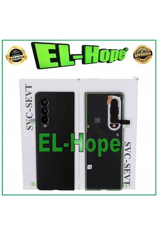 SCOCCA COPERCHIO POSTERIORE ORIGINALE SAMSUNG GALAXY Z FOLD 3 5G SM-F926 NERO