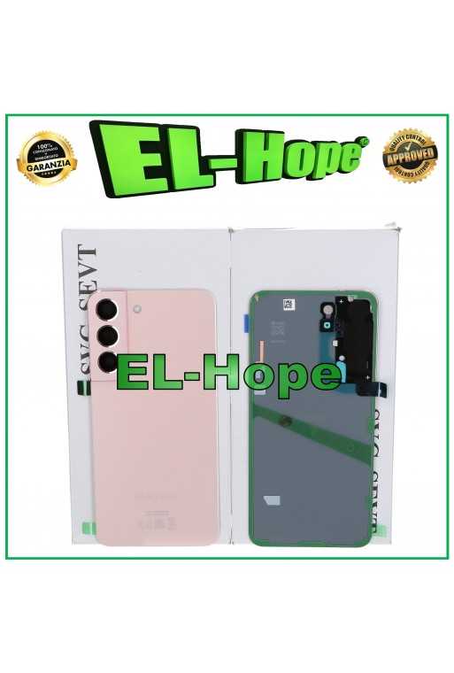 SCOCCA COPRI BATTERIA POSTERIORE ORIGINALE SAMSUNG GALAXY S22 SM-G901B ROSA ORO SCOCCA COPRI BATTERIA POSTERIORE ORIGINALE SAMSUNG GALAXY S22 SM-G901B ROSA ORO