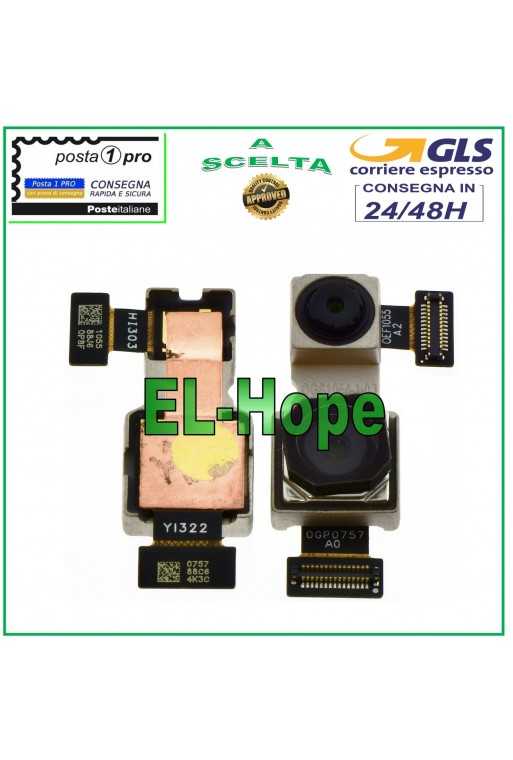 FOTOCAMERA POSTERIORE PER XIAOMI REDMI NOTE 6 PRO FLAT FLEX MODULO REAR CAMERA FOTOCAMERA POSTERIORE PER XIAOMI REDMI NOTE 6 PRO FLAT FLEX MODULO REAR CAMERA
