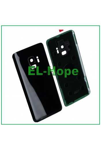 COPERCHIO COPRI BATTERIA PER SAMSUNG GALAXY S9 SM-G960 SCOCCA POSTERIORE NERO