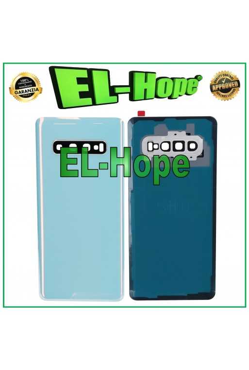 BACK CASE PER SAMSUNG GALAXY S10+ PLUS SM-G975F COPERCHIO POSTERIORE BIANCO BACK CASE PER SAMSUNG GALAXY S10+ PLUS SM-G975F COPERCHIO POSTERIORE BIANCO