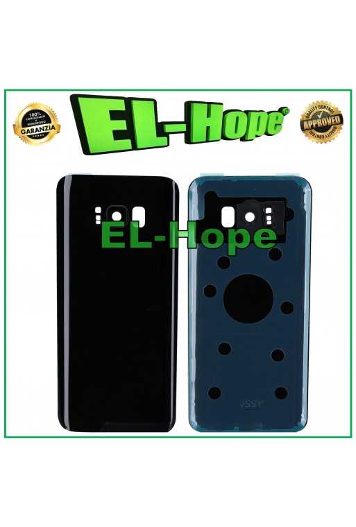 COPRI BATTERIA PER SAMSUNG GALAXY S8+ PLUS SM-G955 CASE SCOCCA POSTERIORE NERO COPRI BATTERIA PER SAMSUNG GALAXY S8+ PLUS SM-G955 CASE SCOCCA POSTERIORE NERO