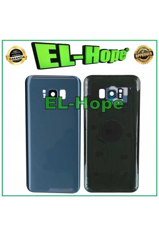 COPERCHIO BATTERIA PER SAMSUNG GALAXY S8+ PLUS SM-G955 SCOCCA POSTERIORE BLU COPERCHIO BATTERIA PER SAMSUNG GALAXY S8+ PLUS SM-G955 SCOCCA POSTERIORE BLU