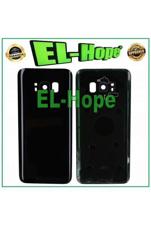 COPRI BATTERIA PER SAMSUNG GALAXY S8 SM-G950 SCOCCA COPERCHIO POSTERIORE NERO COPRI BATTERIA PER SAMSUNG GALAXY S8 SM-G950 SCOCCA COPERCHIO POSTERIORE NERO
