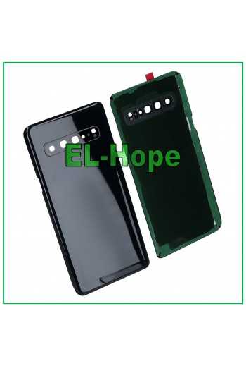 COPRI BATTERIA PER SAMSUNG GALAXY S10 5G SM-G977F CASE COPERCHIO POSTERIORE NERO