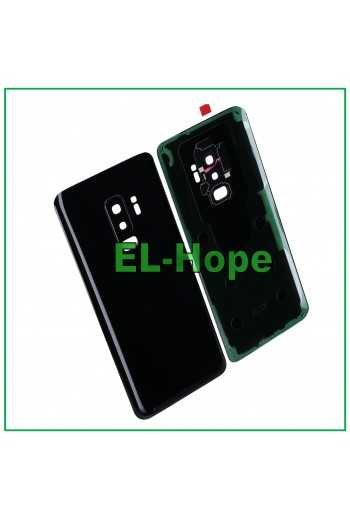 COPRI BATTERIA PER SAMSUNG GALAXY S9+ PLUS SM-G965 CASE SCOCCA POSTERIORE NERO