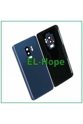 COPRI BATTERIA PER SAMSUNG GALAXY S9+ PLUS SM-G965 CASE SCOCCA POSTERIORE BLU