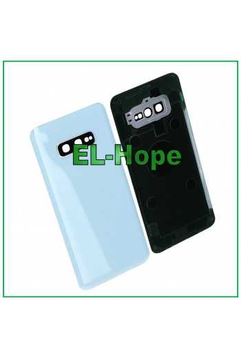 SCOCCA BATTERIA PER SAMSUNG GALAXY S10E SM-G970F COPERCHIO POSTERIORE BIANCO