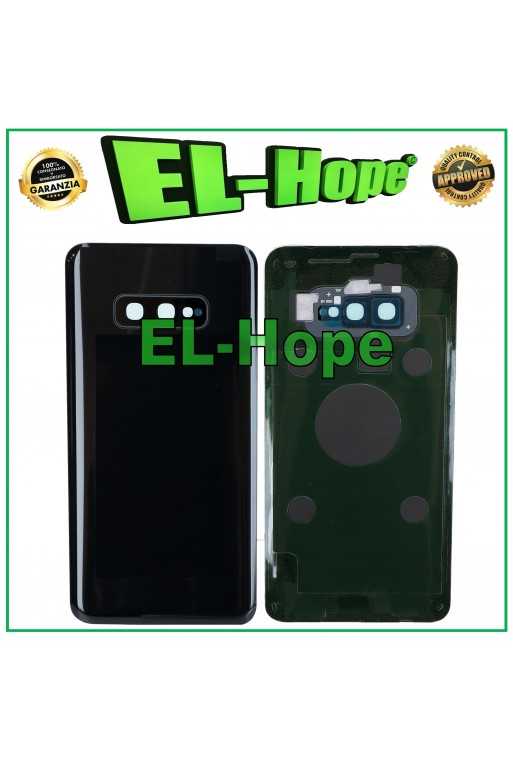 SCOCCA COPRI BATTERIA PER SAMSUNG GALAXY S10E SM-G970F CASE POSTERIORE NERO SCOCCA COPRI BATTERIA PER SAMSUNG GALAXY S10E SM-G970F CASE POSTERIORE NERO