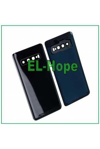 SCOCCA COPRI BATTERIA PER SAMSUNG GALAXY S10 SM-G973F COPERCHIO POSTERIORE NERO