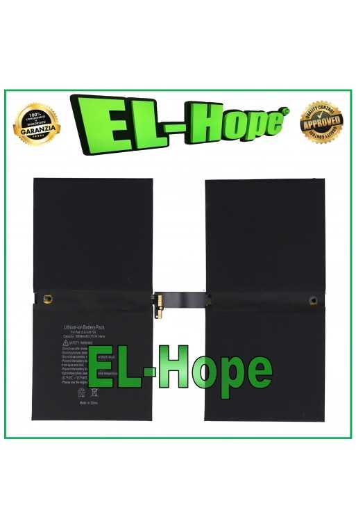 BATTERIA A1754 PER APPLE IPAD PRO 12.9" 2A GEN. A1670 A1671 A1821 PARI ORIGINALE BATTERIA A1754 PER APPLE IPAD PRO 12.9" 2A GEN. A1670 A1671 A1821 PARI ORIGINALE