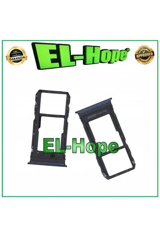SLOT CARRELLO VANO SCHEDA NANO SIM + MICRO SD PER VIVO Y33S / Y33T 5G NERO SLOT CARRELLO VANO SCHEDA NANO SIM + MICRO SD PER VIVO Y33S / Y33T 5G NERO