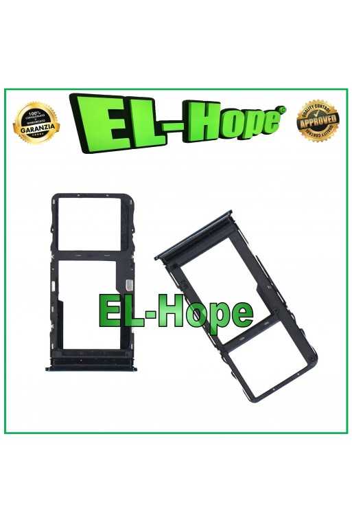 SLOT CARRELLO VANO SCHEDA NANO SIM + MICRO SD PER TCL 20L T774H ALLOGGIO BLU SLOT CARRELLO VANO SCHEDA NANO SIM + MICRO SD PER TCL 20L T774H ALLOGGIO BLU