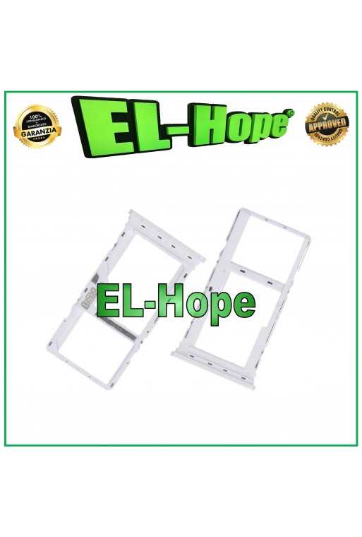 SLOT CARRELLO VANO SCHEDA SIM + MICRO SD PER MOTOROLA MOTO E7 PLUS XT2081 BIANCO SLOT CARRELLO VANO SCHEDA SIM + MICRO SD PER MOTOROLA MOTO E7 PLUS XT2081 BIANCO
