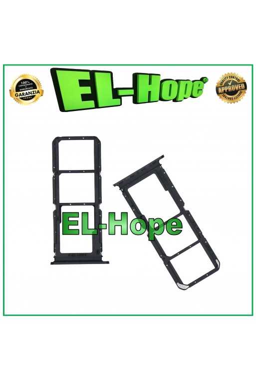 SLOT CARRELLO VANO PORTA SCHEDA NANO SIM + MICRO SD PER OPPO A57S CPH2385 NERO SLOT CARRELLO VANO PORTA SCHEDA NANO SIM + MICRO SD PER OPPO A57S CPH2385 NERO