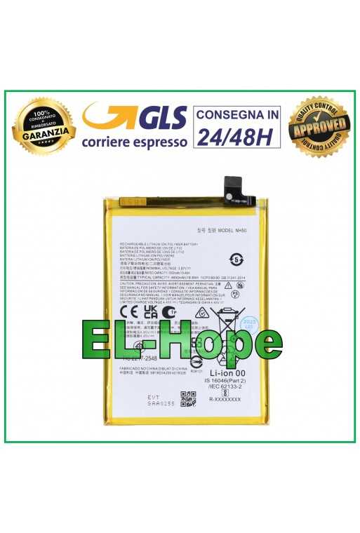 BATTERIA NH50 PER MOTOROLA MOTO G53 XT2335 XT2335-2 5000 mAh PARI ORIGINALE