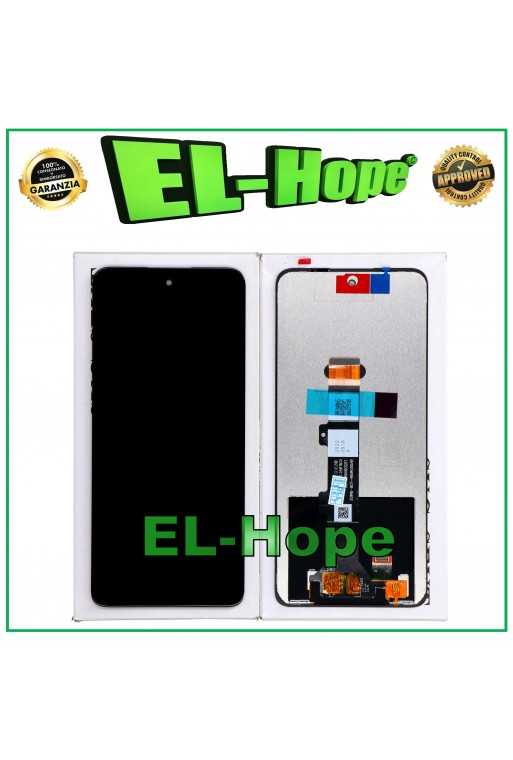 DISPLAY LCD + TOUCH SCREEN PARI ORIGINALE SERVICE MOTOROLA MOTO E32 XT2227 NERO
