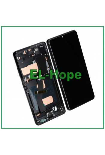 DISPLAY LCD TFT FRAME PER SAMSUNG GALAXY S21 ULTRA SM-G998 TOUCH VETRO NERO