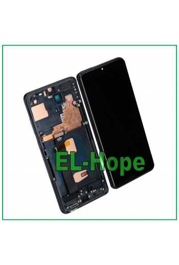 DISPLAY TFT FRAME + TOUCH SCREEN PER SAMSUNG GALAXY S20 ULTRA SM-G988 NERO