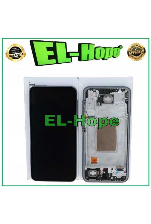 DISPLAY FRAME LCD ORIGINALE SAMSUNG GALAXY A35 5G SM-A356 TOUCH SCREEN NAVY NERO DISPLAY FRAME LCD ORIGINALE SAMSUNG GALAXY A35 5G SM-A356 TOUCH SCREEN NAVY NERO