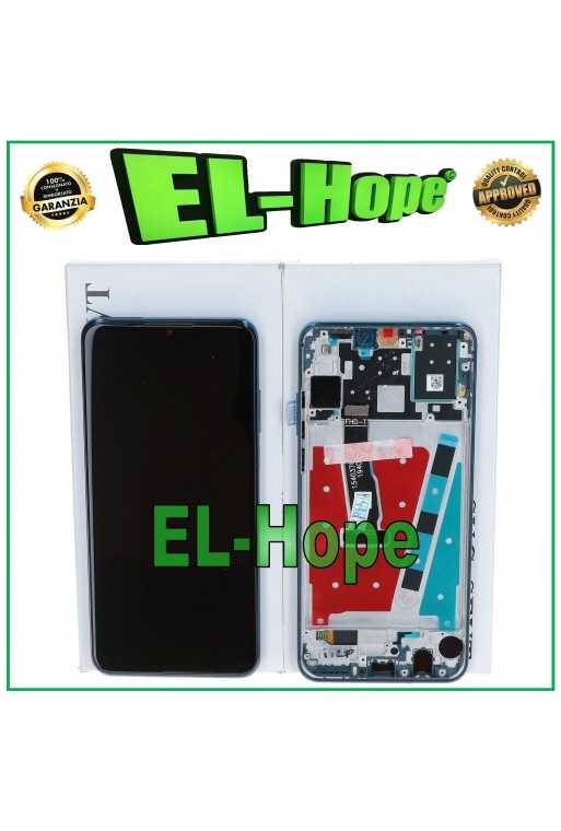 DISPLAY FRAME PARI ORIGINALE SERVICE HUAWEI P30 LITE MAR-LX1M 48 MP TOUCH BLU DISPLAY FRAME PARI ORIGINALE SERVICE HUAWEI P30 LITE MAR-LX1M 48 MP TOUCH BLU