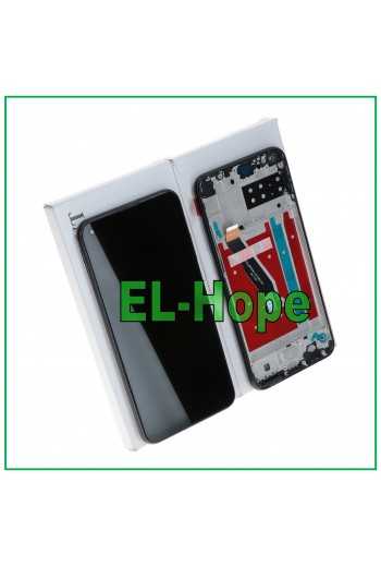 DISPLAY LCD FRAME PARI ORIGINALE SERVICE HUAWEI Y7P 2020 ART-L28 TOUCH NERO