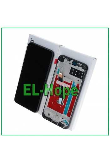 DISPLAY LCD FRAME PARI ORIGINALE SERVICE HUAWEI Y7P 2020 ART-L28 TOUCH NERO