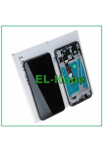 DISPLAY TOUCH + FRAME PARI ORIGINALE SERVICE HUAWEI P30 LITE MAR-LX1M 48 MP NERO