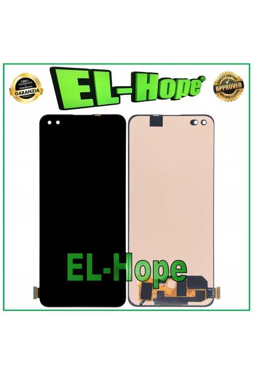 DISPLAY LCD TFT PER OPPO RENO 4 CPH2113 CPH2091 TOUCH SCHERMO VETRO ASSEMBLATO