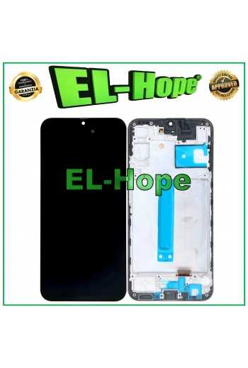 DISPLAY LCD OLED FRAME PER SAMSUNG GALAXY A25 5G 2023 SM-A256 TOUCH SCREEN NERO