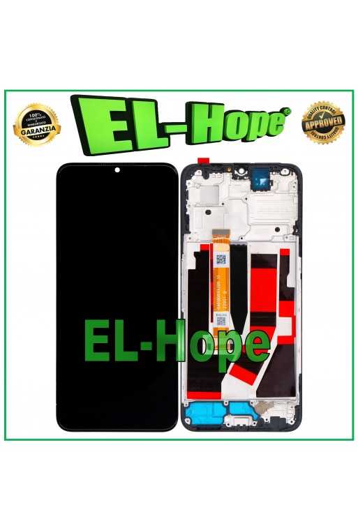 DISPLAY LCD + FRAME PER OPPO A77 5G CPH2339 / K10 5G CPH2337 TOUCH SCREEN VETRO