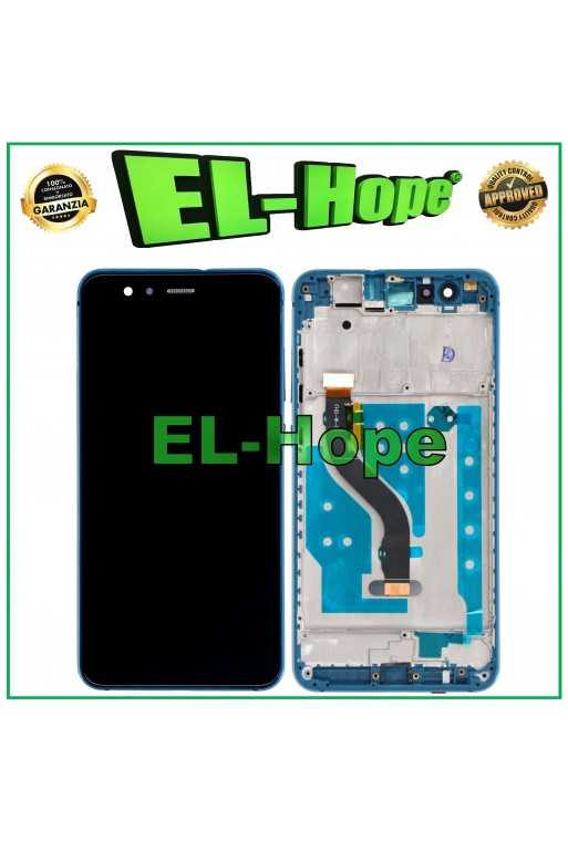 DISPLAY LCD + FRAME PER HUAWEI P10 LITE WAS-LX1 LX1A TOUCH SCREEN SCHERMO BLU DISPLAY LCD + FRAME PER HUAWEI P10 LITE WAS-LX1 LX1A TOUCH SCREEN SCHERMO BLU