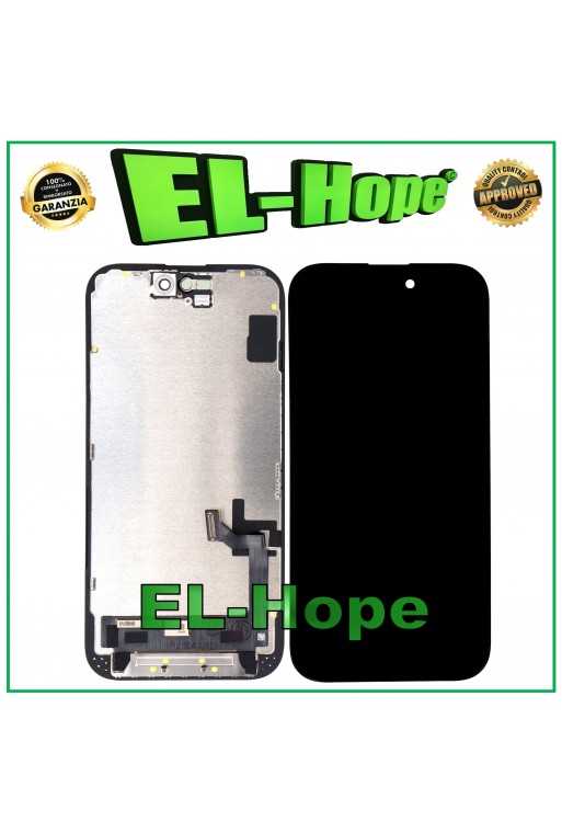DISPLAY LCD INCELL PARI ORIGINALE PER APPLE IPHONE 15 TOUCH SCREEN VETRO DISPLAY LCD INCELL PARI ORIGINALE PER APPLE IPHONE 15 TOUCH SCREEN VETRO